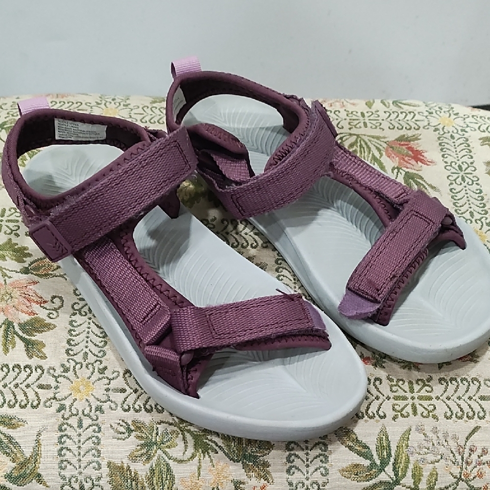 Target Plum Strap Sandals with Light Sole